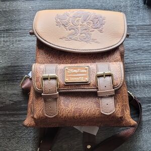 Disney Parks 2023 Animal Kingdom 25th Anniversary Loungefly Backpack Bag